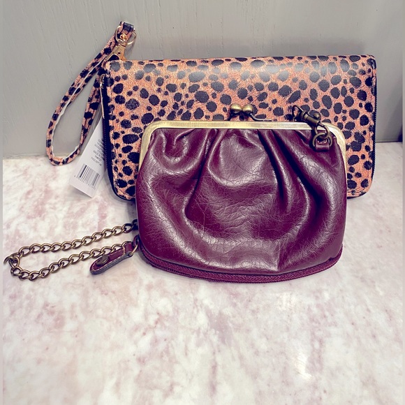 Axcess by Liz Claiborne Handbag & NWT Animal Print Wallet - Picture 1 of 14